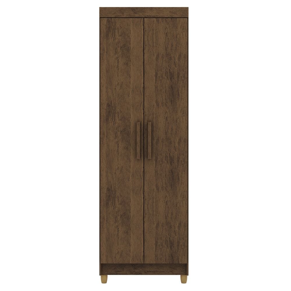 Armario Multiuso 2 Portas 60 cm LIN 10045 Imbuia VLR