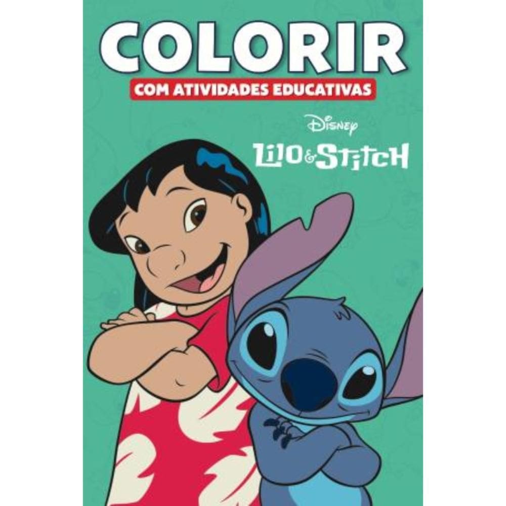Colorir Atividades Educativas Disney: Lilo & Stitch