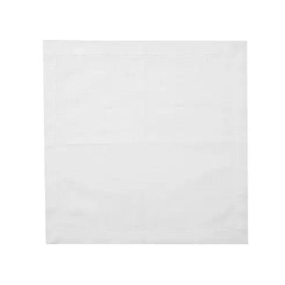 Guardanapo Ponto Ajour Algodão Branco 40x40cm