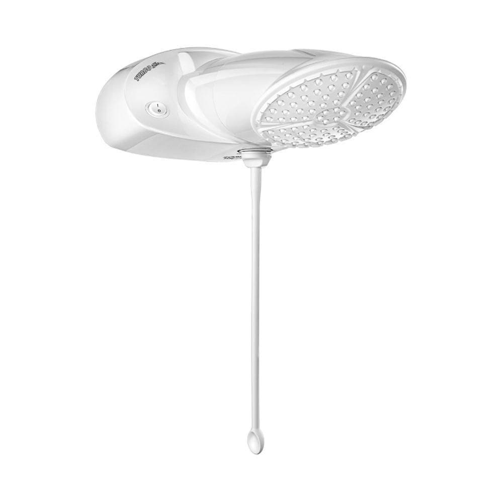 Chuveiro Elétrico Top Jet Turbo Eletrônico 7500W Branco Lorenzetti 220V