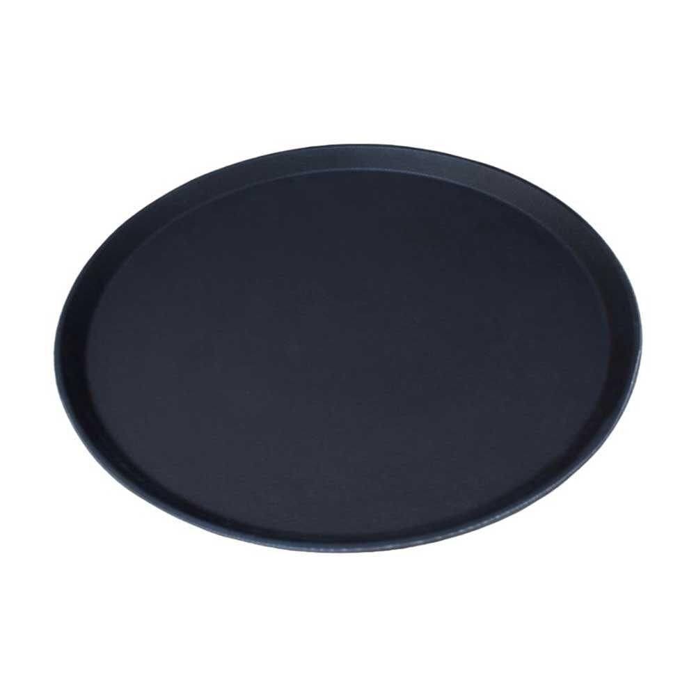 Kit 4 Bandejas De Servir Garçom Profissional Bar Restaurante Antiderrapante Emcasatem 40cm