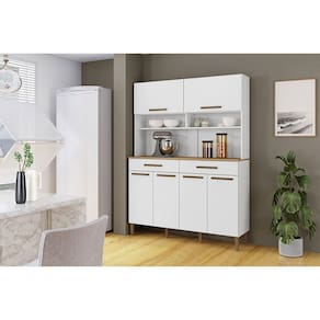 Kit Itália 6 Portas Master Arte Móveis Branco