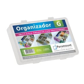 Caixa Organizadora Box Tamanho G 11 Divisorias - Ref 147