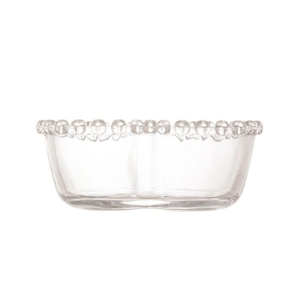 Bowl De Cristal Coração 13,5cm X 12,5cm X 5cm Lyor