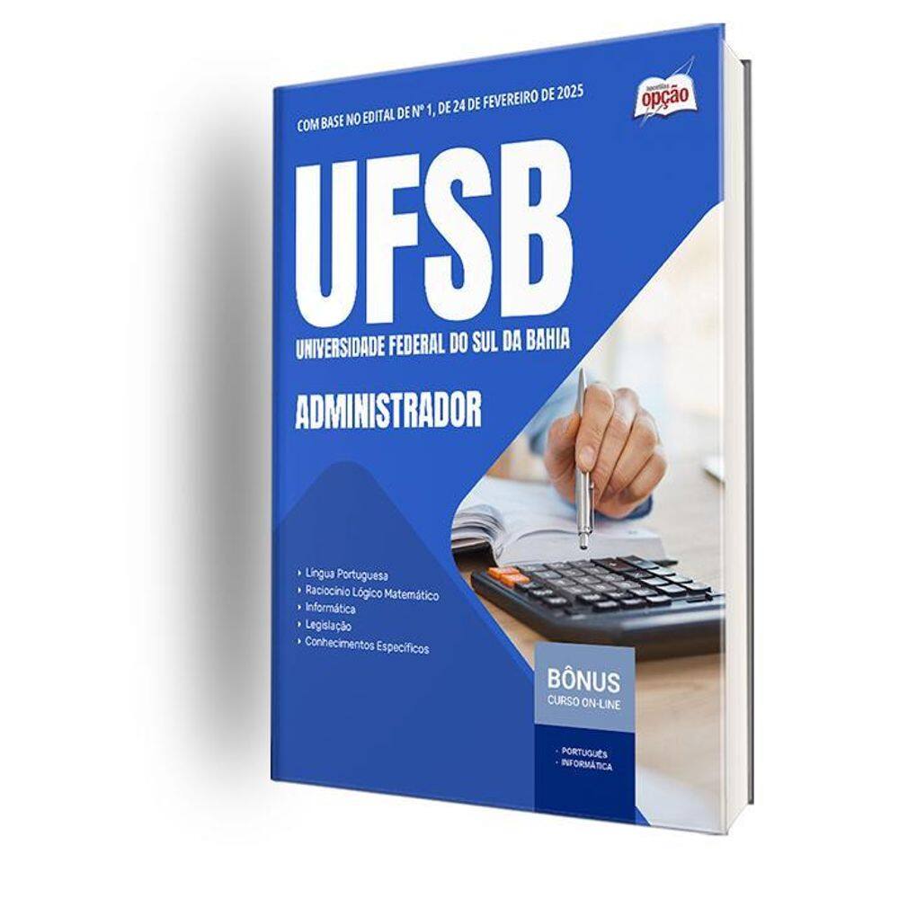 Apostila Ufsb 2025 - Administrador