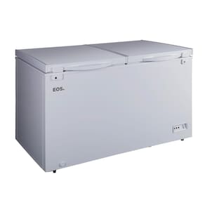 Freezer e Conservador Horizontal EOS 380 Litros EcoGelo Duas Portas EFH500XX 220V
