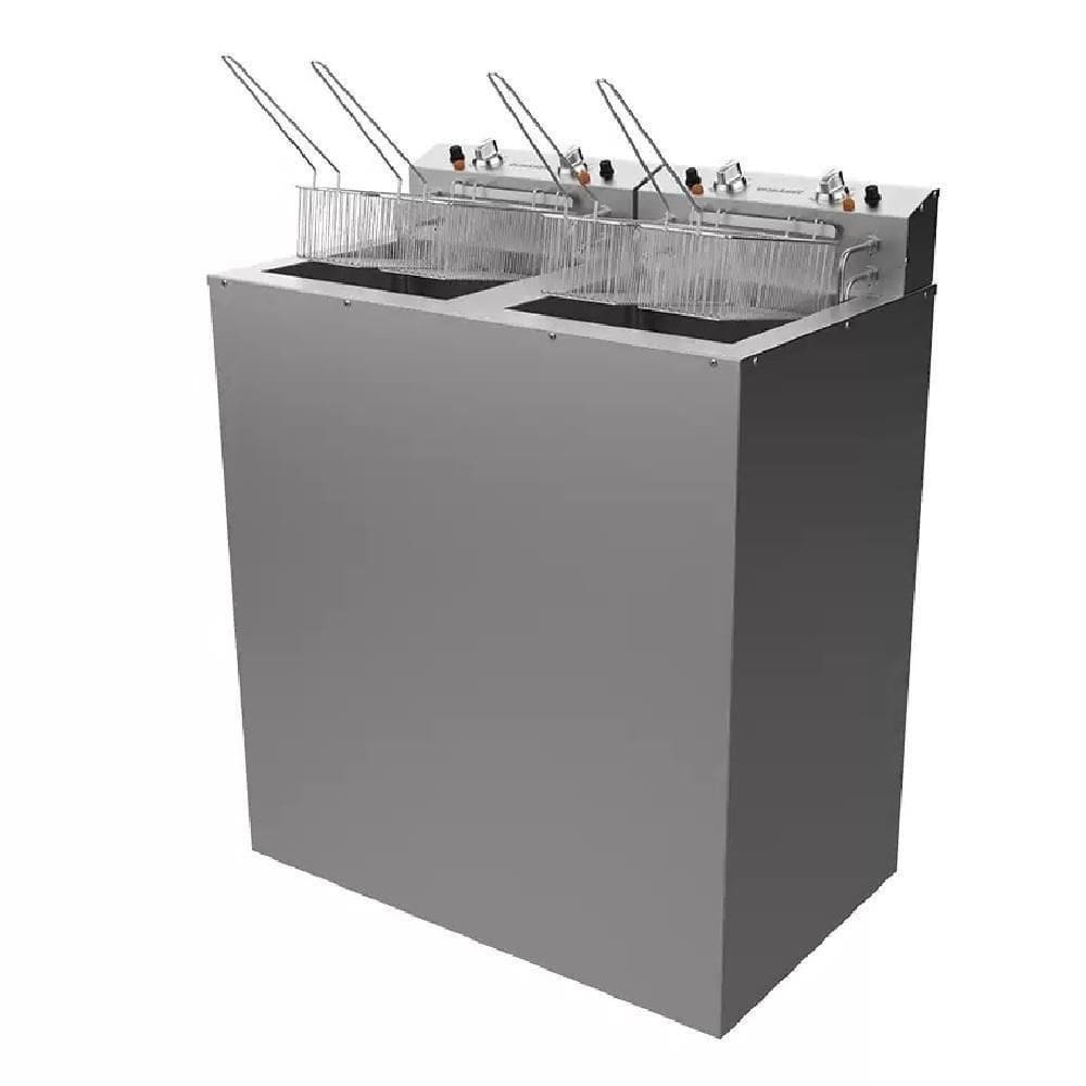 Fritadeira Elétrica SFAO-5DP Venâncio 4 Cestos 2 Cubas (18L óleo / 5L Água) 8000V Mono 220V
