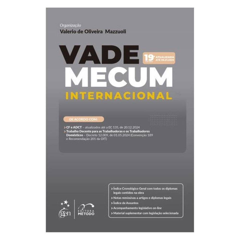 Vade Mecum Internacional - 19ª Edição 2025