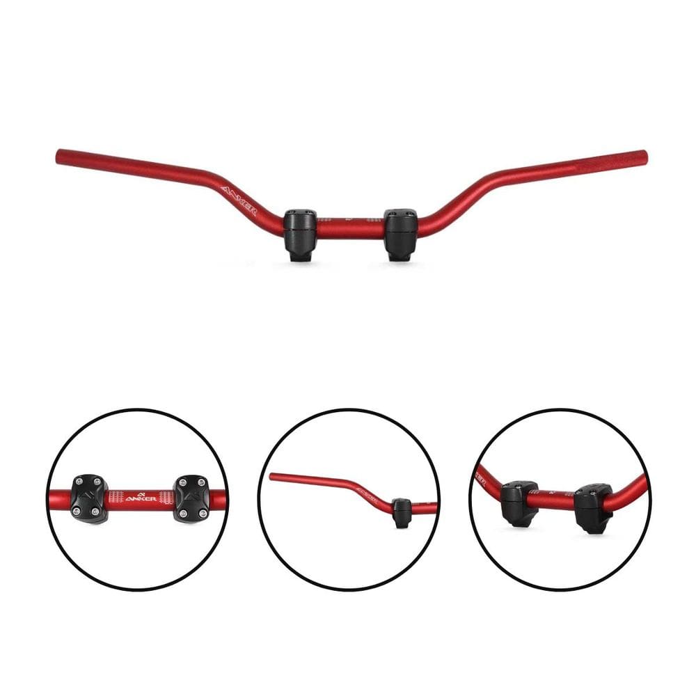 Guidão Anker 28mm C/ Adaptador Up Trilha Motocross Enduro