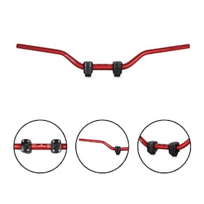 Guidão Anker 28mm C/ Adaptador Up Trilha Motocross Enduro