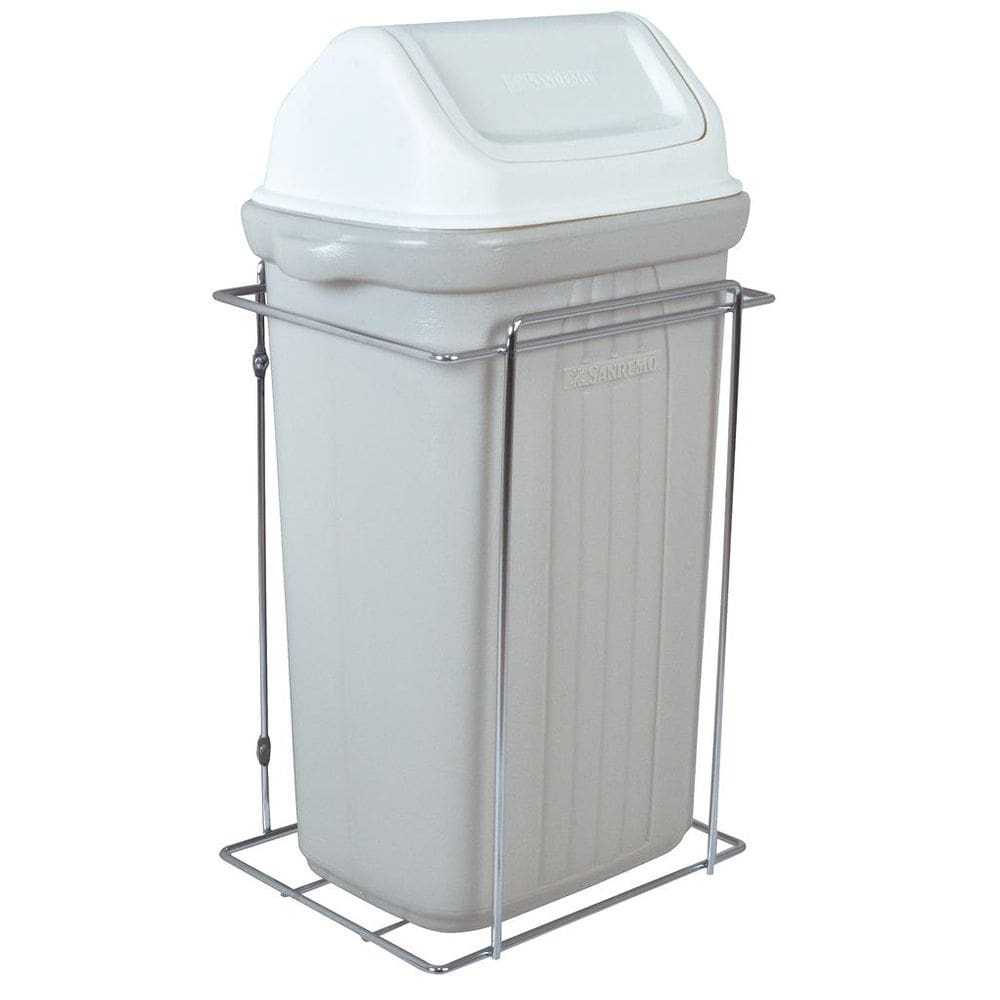 Lixeira Simples 10 Litros Fixa P/ Cozinha / Banheiro 7076 CR