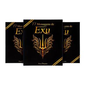 Kit Com 3 Box 77 Mensagens Espirituais Diárias De Exu