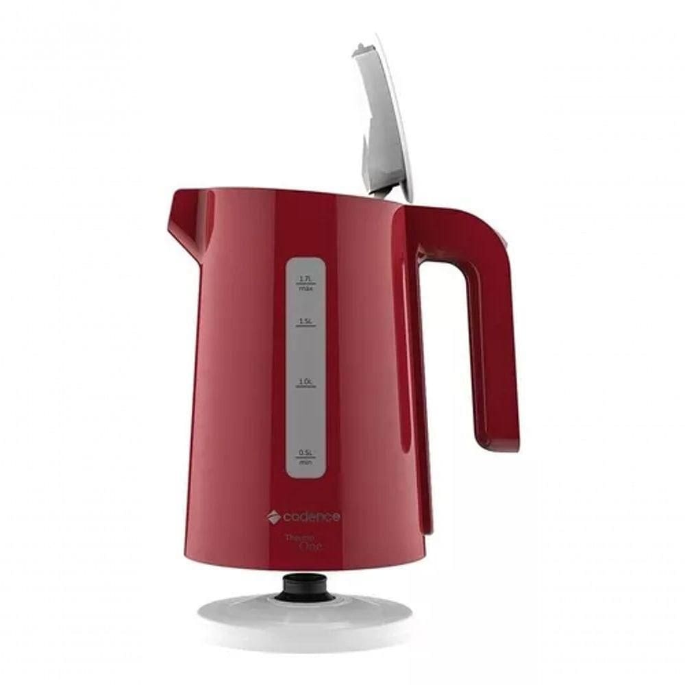 Chaleira Elétrica Thermo One Colors 1,7l Verm Cadence 220V
