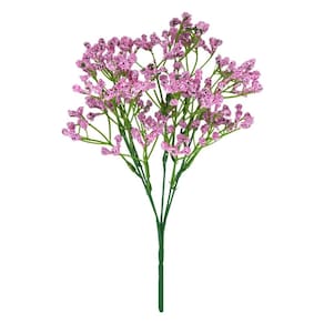 Buquê Flor Mosquitinho Rosa 30cm - MC Flores
