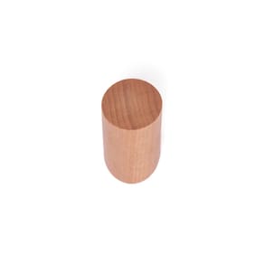 gancho de madeira para parede 3cm cabideiro roupa - Oikos