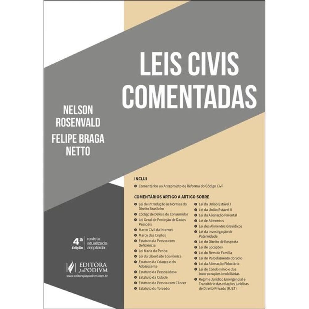 Leis Civis Comentadas - 2025
