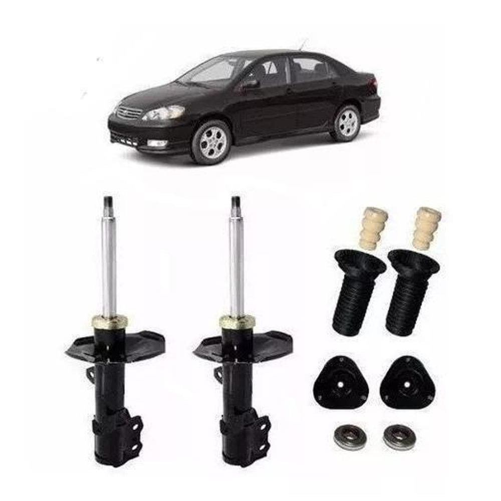 02 Amortecedor Dianteiro Corolla + Kit