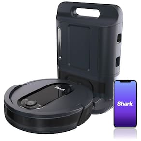 Aspirador de Pó Robô IQ Robot, com navegação avançada, WiFi, multifunção, preto, 110v, SHARK AV1010AE, Preto