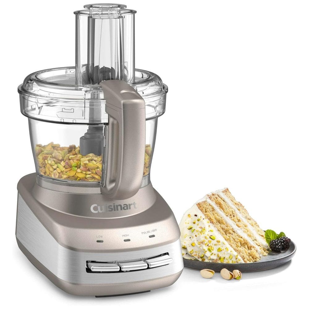 Processador de Alimentos Compacto 3.2L Aço Inox, 110v, CUISINART FP 130SS, Prateado