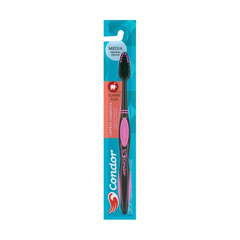 Escova Dental Media Condor Classic Flex
