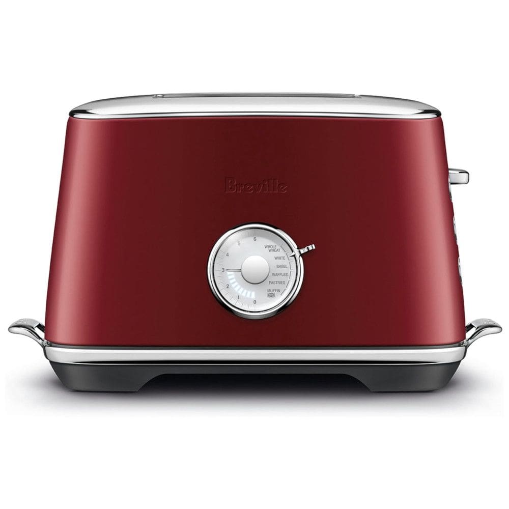 Torradeira Elétrica 2 Fatias com 6 Níveis de Tostagem, 110V 1000W, Breville, Vermelha
