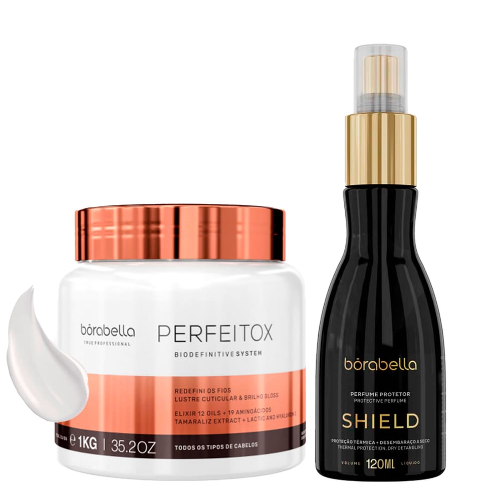 Bórabella Shield Perfume Protetor+ Perfeitox Alinhamento 1Kg