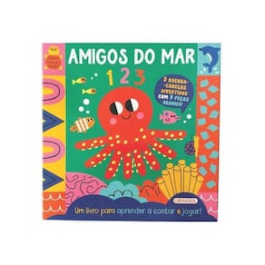Quebra-Cabeça Em Ação: Amigos Do Mar - 1 2 3