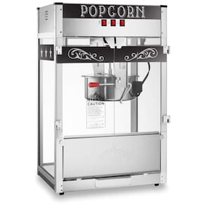 Máquina de Pipoca Comercial Olde Midway com Panela Extra Grande - Preto