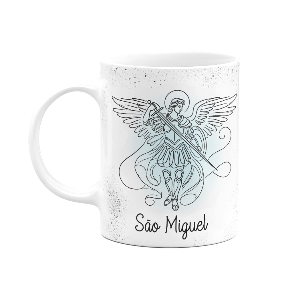 Caneca Religiosa Orações - São Miguel - 325ml