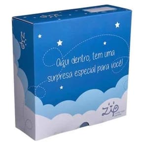 Colecao Mamãe - Caixa De Anunciacao Avos (21X40Cm) Branco Ean :7899672917371