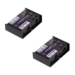Kit 2 Direct Box Passivo Waldman DuoPass DI-2PS Profissional