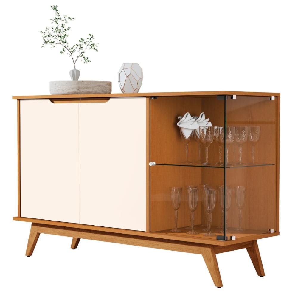 Buffet Aparador Tucumã Sala Nature Off White JB Bechara