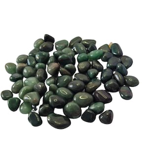 Pedra Quartzo Verde Escuro 2 a 4 cm 1 kilo Natural
