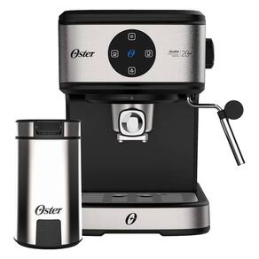 Kit Espresso Oster Cafeteira Double E Moedor De Café 127V