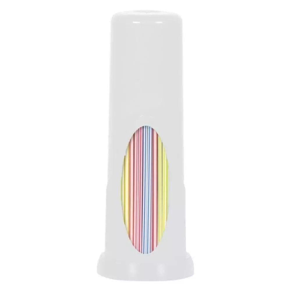 Porta Canudo Branco Plasútil