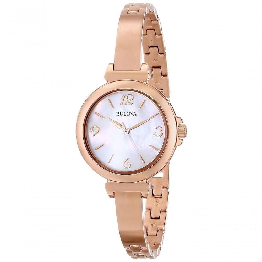 Relógio Bulova Dress Mother Of Pearl 97l137