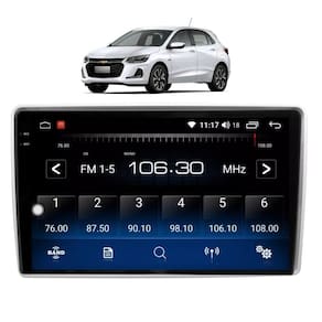 Kit Multimídia Onix 1.0 2020 / 2024 9 Pol Android Carplay Gps 2/32GB - 915BR ROADSTAR