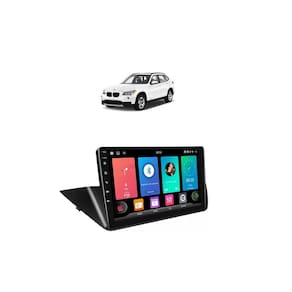 Kit Multimídia BMW X1 2010 / 2014 9 Pol Android Carplay Gps 2/32GB - 915BR ROADSTAR