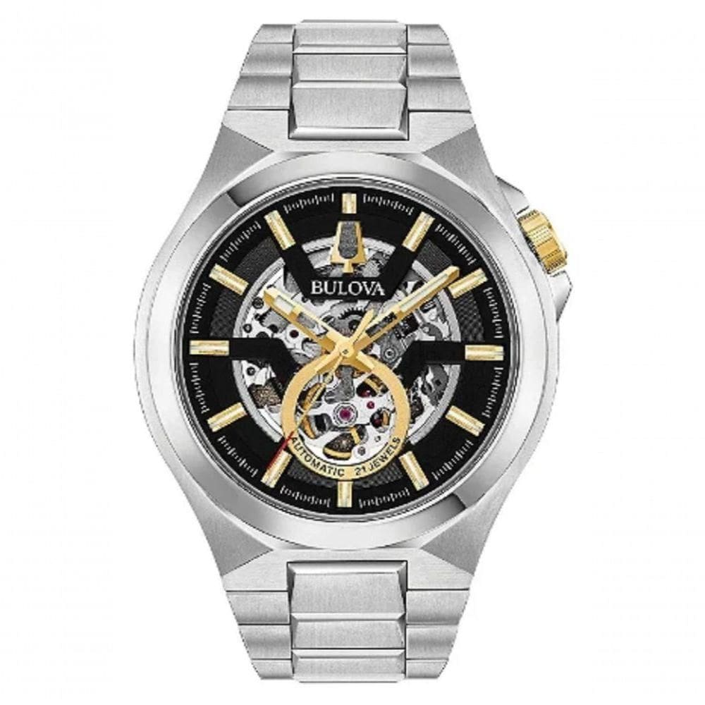 Relógio Bulova Skeleton Automático 98a224n