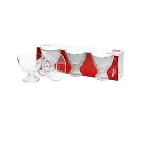 Kit De Taça De Vidro Para Sobremesa Com 3 Peças 310Ml Wincy