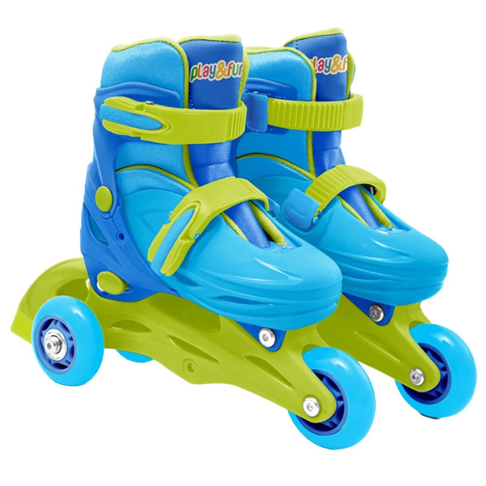 Kit Patins Roller Azul 28-31 Play&Fun