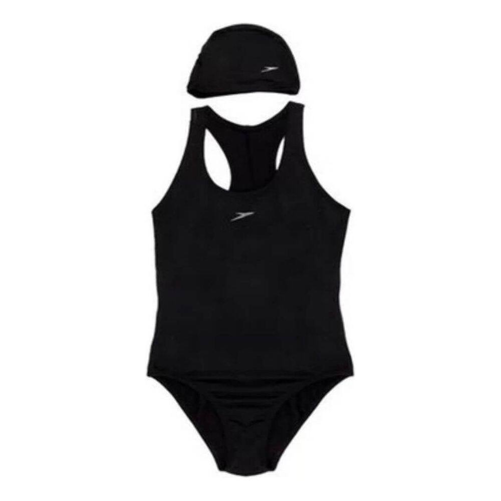 Kit De Natação Speedo Infantil Maiô E Touca 029291