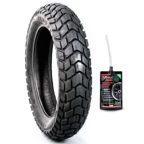 Pneu 120/90-17 Mt 60 Tt 64S Nx 4 Falcon 400 Shadow 750 Xt600 Xtz 660 Tenere 650 Dr 650 Re Dr 650 Se + Vacina Pneu