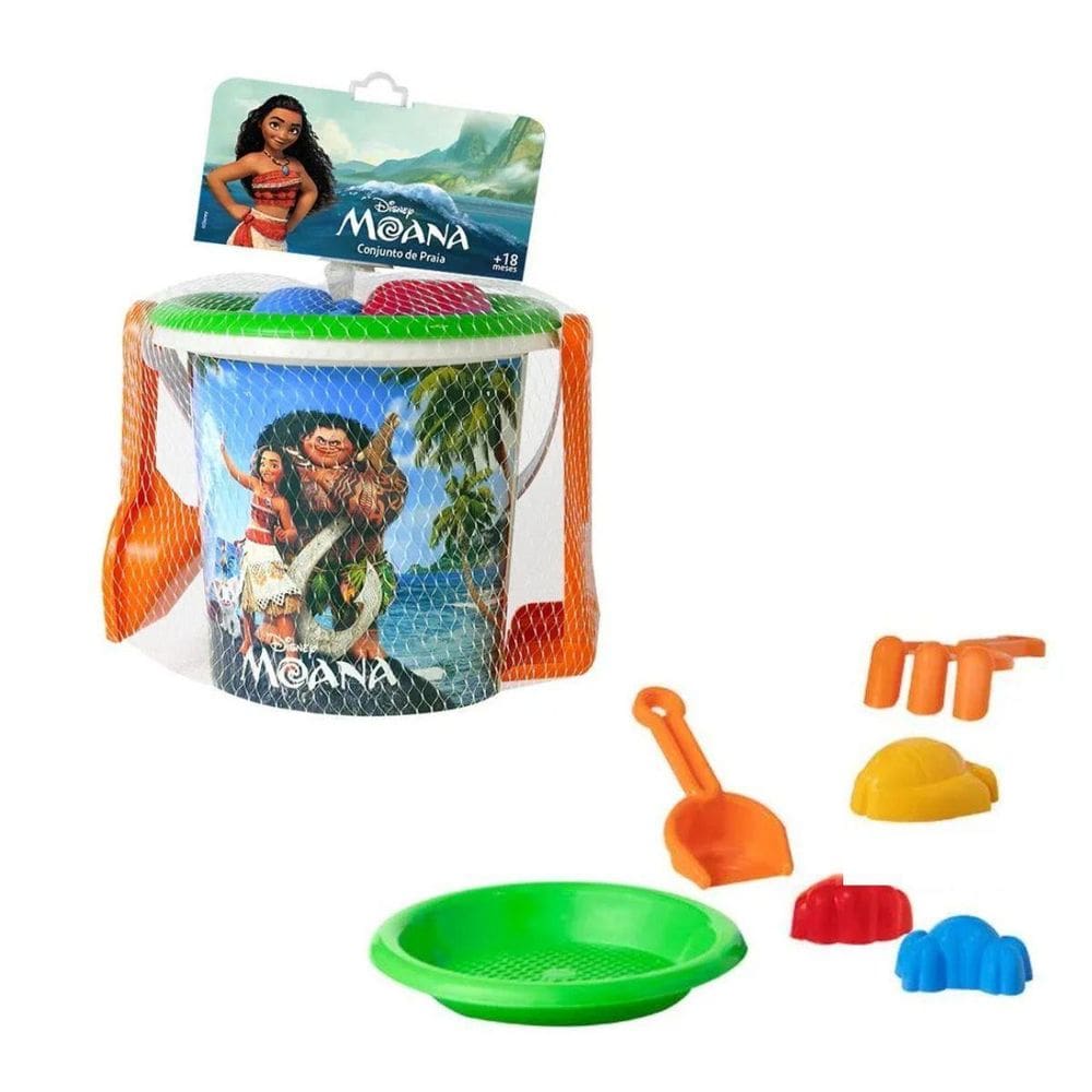 Conjunto Praia E Piscina Baldinho De Areia Moana