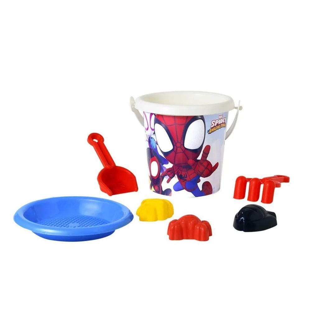 Conjunto Praia E Piscina Baldinho De Areia Homem Aranha