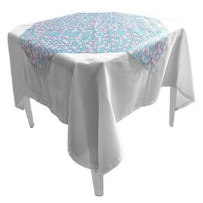 Toalha De Mesa Sereia Tnt 70cm X 70cm - 5 Unidades