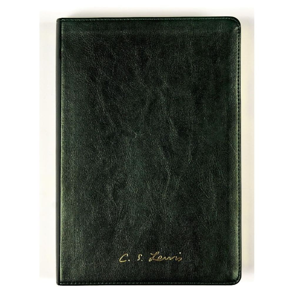 Bíblia C.s. Lewis Naa, Couro-soft Verde