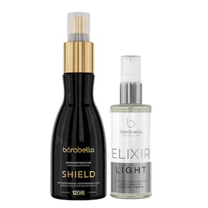 Kit Óleo Elixir Light e Shield Protetor Térmico Bórabella