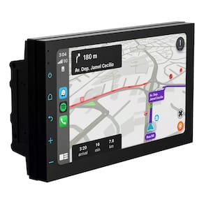 Central Multimídia Universal Cm7 Faaftech 7" Connectmedia Carplay Androidauto