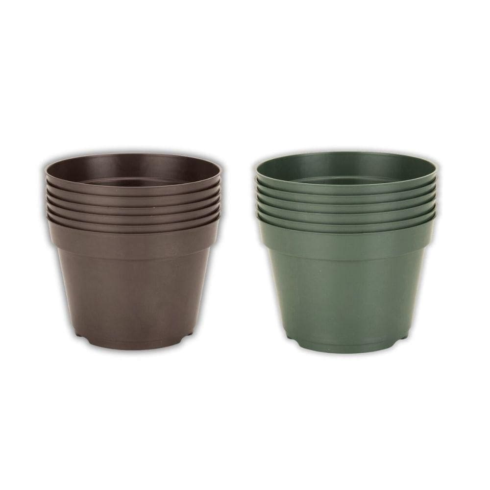 Kit Vaso Plantio P11 Com 6 Unidades Cor Verde